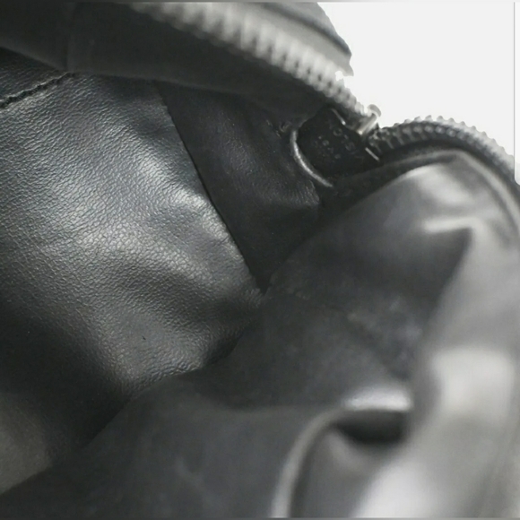 🌬CHANEL Logo CC Sport Line Pouch Nylon Rubber Lea - Picture 11 of 15